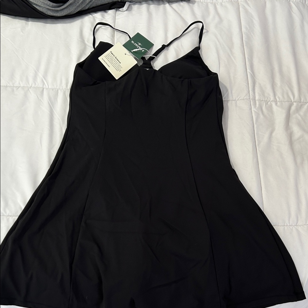 Halara Racerback Black Dress - Picture 3 of 7